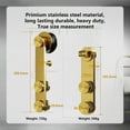 thumbnail image 2 of 56-60" W * 76" H Frameless Single Sliding Shower Doors , Bathroom Sliding Shower Door With Towel Rail And Auxiliary Handle, 5/16" (8mm) Thick SGCC Tempered Glass Door, 2 of 11