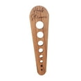 thumbnail image 3 of Raspador de hierbas, herramienta para deshojar, de madera, rústico, para hierbas y hojas, para vegetales. marrón, 3 of 9