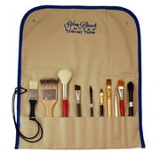 silver brush limited 9575 brush travel tote for short handle brushes