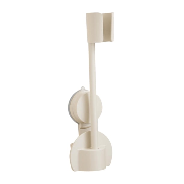 Soporte para secador de pelo Lazy, manos libres, altura y ángulo ajustables, flexible. leche blanca