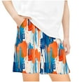 thumbnail image 1 of Odeerbi 5-14 Años Niños Niñas Pantalones Cortos de Estampado Tropical Hawaiano Pantalones de Baño En Seco Rápido Pantalones Cortos de Tabla de Playa Pantalones Cortos Deportivos, 1 of 5