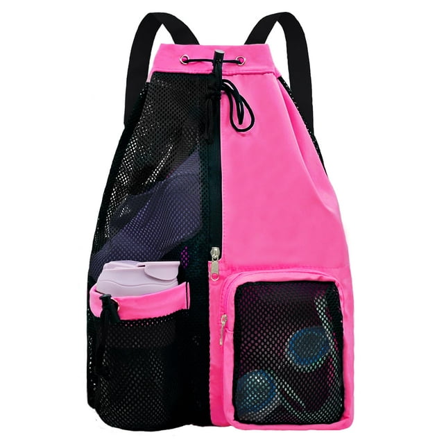 Mochila de playa de malla lifwinner impermeable 48x32 cm 0,25 kg