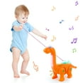 thumbnail image 2 of Dvkptbk Leash Dinosaur Carpet Toy Simulation Animal Glowing Musical Toy Model, 2 of 3