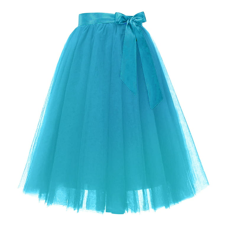 Long Skirts for Fall Tulle Skirts For Women Knee Length Long Adult Tutu  Layered Short Prom Party Midi Skirt Skirt Patterns for Sewing Women (Wine,  M) : Buy Online at Best Price in KSA - Souq is now : Fashion