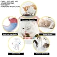 thumbnail image 6 of 3-Pack Rotatable Crab-Shaped Catnip Balls, Cat Chew & Teeth Cleaning Toys With Licking Function, Interactive Dental Care Toys For Indoor Cats, Kittens And Cats For Home Use, 6 of 8