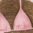 thumbnail image 4 of HAPIMO Women's Two Piece Swimsuit Padded Cups Swimming Use Flexible Material For Look For Beach Outings Pink M, 4 of 5