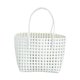 thumbnail image 5 of Bolso de mano tejido para mujer, de gran capacidad, transpirable, para playa, de verano, para vacaciones, 5 of 8
