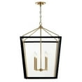 thumbnail image 2 of 52620CPZBK Kichler Lighting Delvin - 4 Light Pendant In Traditional Style-31.75 Inches Tall and 22.25 Inches Wide-Champagne Bronze/Black Finish, 2 of 6
