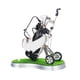 thumbnail image 4 of Mini bolígrafos de golf con soporte para bolsa de golf y carrito, 20 x 12 x 20 cm, juguete de escritorio de golf para el hogar Blanco negro, 4 of 9