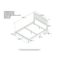 thumbnail image 2 of Richmond Traditional Bed in, Multiple Colors and Sizes, 2 of 3