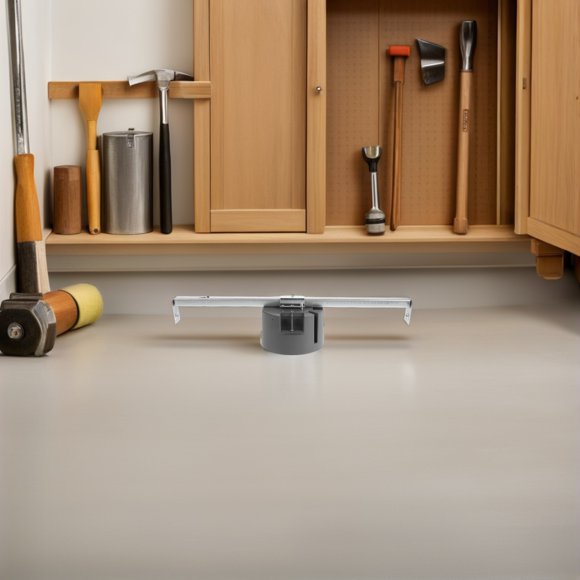 KALLORY Caja De Eléctrica De Con Ajustable Y Soporte Gris Para Instalación