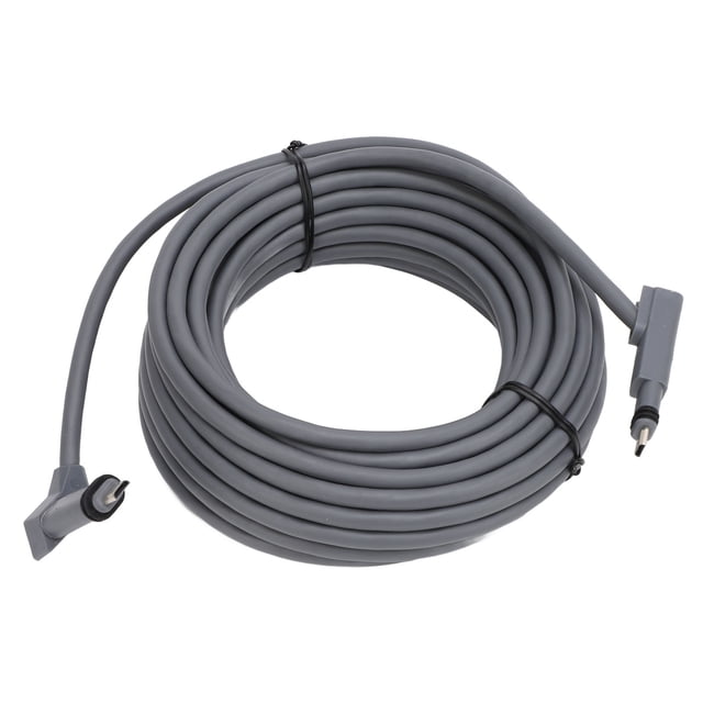 Cable de extensión, Multifuncional 32.8 Pies Fácil de Instalar el Cable Satelital Rectangular Impermeable Para El El Satélite Rectangular V2