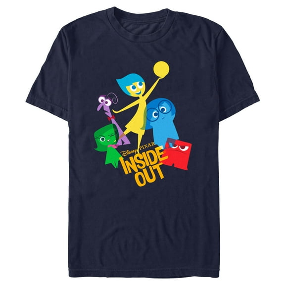 Men's Inside Out Transparent Emotions Graphic T-Shirt