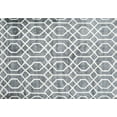 thumbnail image 1 of Ahgly Company Indoor Rectangle Contemporary Light Gray Trellis Area Rugs, 8' x 10', 1 of 6