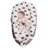 LOAOL Sleeping Portable Baby Bassinet Bed 100% Breathable in Brown