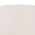 thumbnail image 2 of Benzara BM241215 Ceramic Table Lamp with Diamond Pattern, White & Beige, 2 of 5