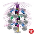 thumbnail image 2 of Beistle Disco Ball Cascade Centerpiece, 18", Multicolored, 2 of 3