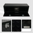 thumbnail image 5 of 60 Inch Aluminum Heavy Duty Tool Box Truck Underbody Toolbox Underbed Truck Tools ｗ/Lock 60x18x18 Inch, 5 of 7