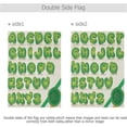 thumbnail image 3 of SKYSONIC Patrick Day Alphabet Clover Double-Sided Printed Garden House Sports Flag-28x40(in)-Polyester Decorative Flags for Courtyard Garden Flowerpot, 3 of 6
