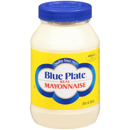 (2 Pack) Blue Plate Real Mayonnaise, 30 fl oz (Best Foods Real Mayonnaise Price)