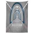 thumbnail image 3 of Ambesonne Animation Tablecloth Rectangular Table Cover, Galaxy Spaceflight, 60"x90", Grey Blue, 3 of 4