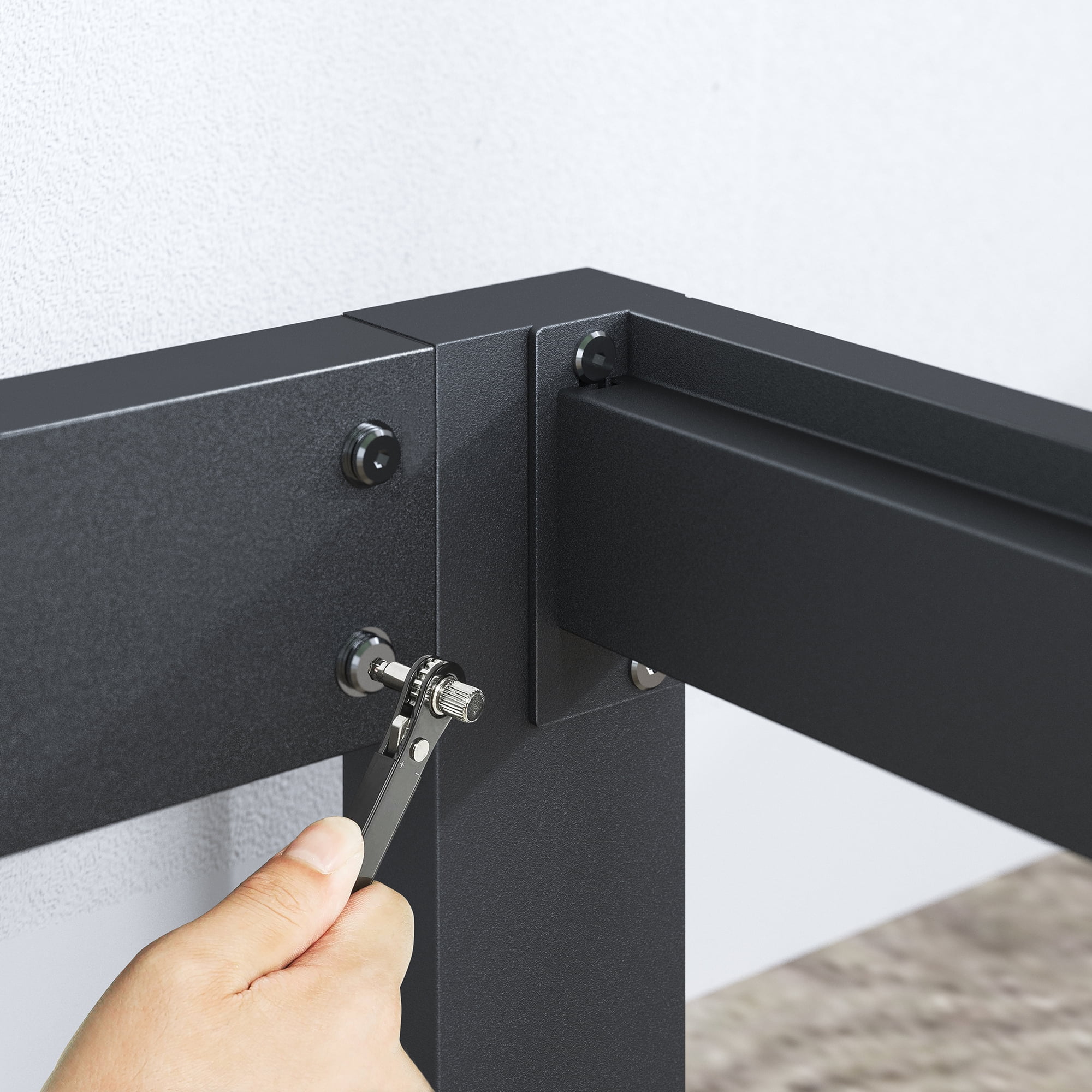 Zinus Arnav 10" Black Metal Platform Bed Frame, Full