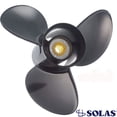 thumbnail image 2 of New Aluminum Propeller Compatible With Nissan/Tohatsu Nsf9.9 14 Spline 9.9 For Years 2000 To 2003 By 5111-093-09 Diameter 9.25 Pitch 9 Blades 3 Spline Tooth 14 Right Hand Rotation, 2 of 2