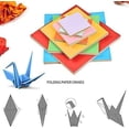 thumbnail image 2 of 800 Hojas De Papel De Origami De Colores, Papel Cuadrado 70g 10 Colores 4 Tamaños Diferentes (7 X 10 X 15 X 20 Cm) Para Niños O Manualidades. Afortunado Sencillez, 2 of 4