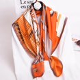 thumbnail image 1 of Women 100% Real Silk Square Scarf for Gift Hangzhou Pure Silk Neckscarf Wraps Christmas Day Present Square Silk Scarves Bandanas, 1 of 4