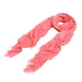 thumbnail image 2 of Premium Long Solid Color Dolka Dot Frayed Edge Scarf, 2 of 3
