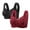 Black, variant on Front Closure Bras for Women Bras for Women Pack 2-Pack Push up Bralette Wireless Plunging Retro Full Coverage Brassiere with Wide Straps Daisy Print Underwear for Ladies Running S Red
