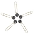 thumbnail image 2 of 5pcs Office Note Clips Paper Clips Files Holding Clips Metal Paper Clips, 2 of 3