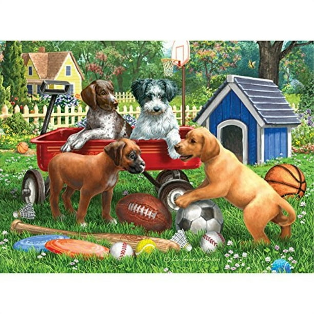bits and pieces 1000 piece jigsaw puzzle for adults sporty pup pals