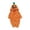 Orange, variant on Baby Long Sleeve Hooded Jumpsuit Pumpkin Halloween Party Clothes Halloween Kids Size 3-6 Months