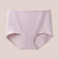 thumbnail image 4 of Annhoo Seamless Underwear for Women Casual High Waisted Full Coverage Briefs Stretch No Show Lounge Briefs, 4 of 4