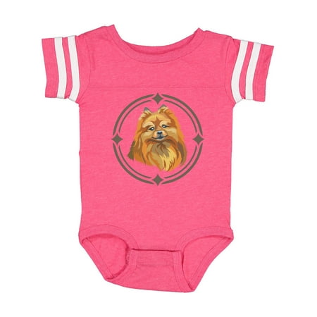 

Inktastic Pomeranian Dog Art Gift Gift Baby Boy or Baby Girl Bodysuit