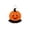 Style1, variant on Halloween Decorations Pineapple Pumpkin LED Light with Carved Jack-O'-Lantern , Top and Textured Design for Yard, Party and Home Decor