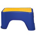 thumbnail image 1 of OULII Tabouret pour Toilette PP Bleu Design Compact 1 Pcs, 1 of 7