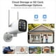 thumbnail image 4 of Cámara WiFi Inalámbrica 1080P Impermeable de 2,4 G para Exteriores, Videovigilancia, Seguridad y Protección., 4 of 5