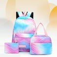 thumbnail image 5 of Smrinog Tie Dye Backpack Student Schoolbag Laptop Bookbag 3 Piece Insulated Lunch Box, 5 of 6
