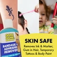 thumbnail image 2 of Goo Gone Medical Grade Bandage and Medical Tape Adhesive Remover For Skin, Reduces Pain and Irritation, Alcohol-Free, 8 oz, 2 of 12