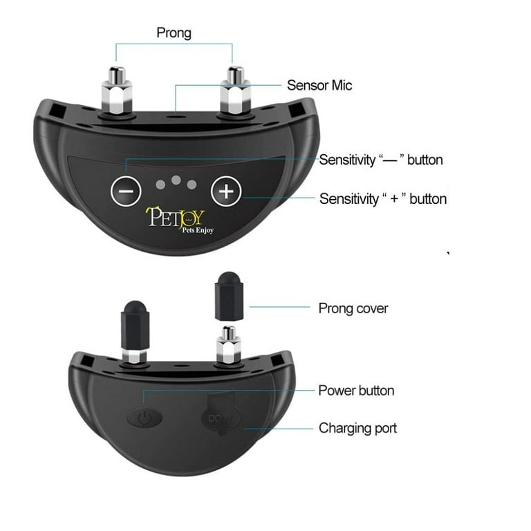 PetJoy Dog Bark Collar for Small Dogs 5-15 lbs,Shock Anti Bark