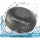 thumbnail image 1 of Soundbot SB510 HD Altavoz de ducha Bluetooth resistente al agua, altavoz portátil manos libres con micrófono incorporado, 6 horas de reproducción, botones de control y ventosa dedicada para duchas (ne, 1 of 5