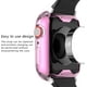 thumbnail image 2 of Screen Protector Case for Apple Watch series 8 & series 7 45mm, 2-Pack Soft TPU Bumper Ultra-Thin Full Cover Replacement for iWatch series 8 & series 7 45mm, 2 of 5