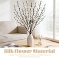 thumbnail image 6 of Artificial Cherry Blossom Branches - Silk Flowers for Wedding Home Office Bedroom Party Table Centerpieces Decor,6 Pcs, 6 of 6