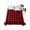 Red Black, variant on Queen Size Flat Sheet Only, Black Red Plaid Soft Brushed Microfiber Bed Sheets, Vintage Rustic Buffalo Checked Gingham Hotel Quality Breathable Bedding Top Sheet, Easy Care, 90"x102"