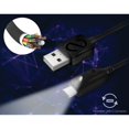 thumbnail image 3 of Naztech 14240 3-in-1 Dual-Port 2.4A USB Charger with Lighted USB-C Cable, 4ft, 3 of 5