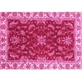 thumbnail image 1 of Ahgly Company Indoor Rectangle Abstract Pink Modern Area Rugs, 8' x 12', 1 of 4
