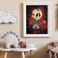 thumbnail image 1 of Cuadros Decorativos 5D bricolaje taladro redondo completo diamante pintura horror muñeca dibujo Ndcxsfigh Nuevos Originales, 1 of 1