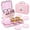 Pink Rabbit, variant on JoyStone 19PCS Kids Tea Party Set Includes Kettle, Princess Tea Time Toys Playset Kitchen Pretend Play Toy for 3-10 Years Old